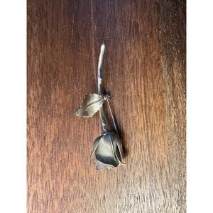 Vintage rose brooch Giovanni